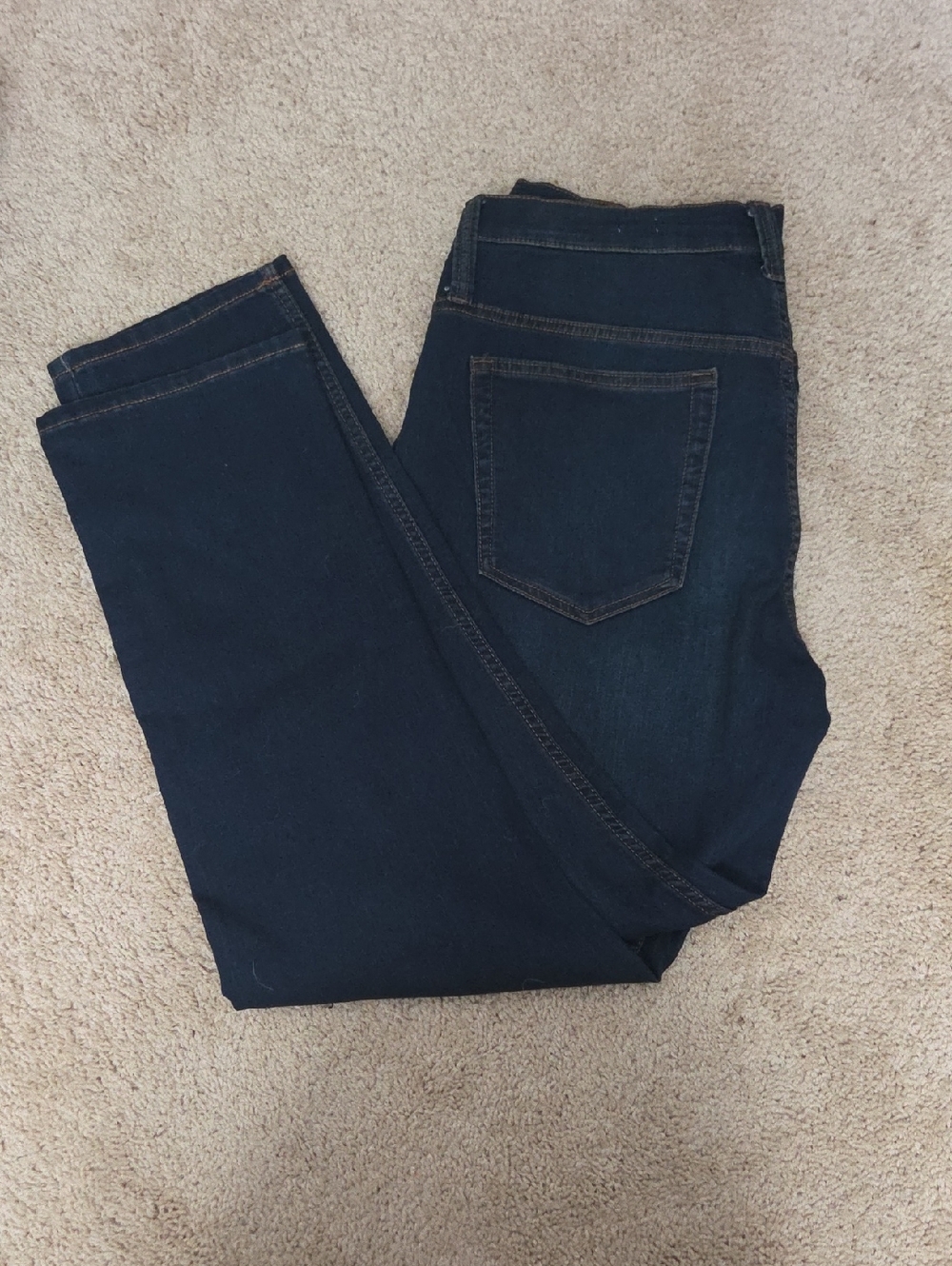 True Craft Men’s Slim Jeans - Indigo Blue